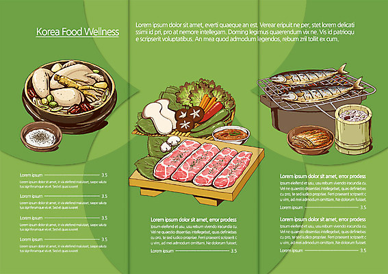 PSD 템플릿 편집 그릇 접시 표지디자인 북디자인 출판디자인 내지 한식 음식 리플렛 컬러 백그라운드 채소 북커버 3단접지 고추 밥 여름음식 김치 도마 육류 어류 팜플렛 사람없음 초록색 버섯 그릴 상추 쌈 깻잎 소금 생선구이 쌈장 삼계탕 죽통밥 제철음식 이미지템플릿 식기 식재료 주방용품 수중동물 양념 구이 생선요리 보양식 제철 파일형식 여름_계절