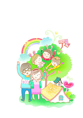 전신 PSD 나무 식물 구름 건축물 여자 남자 딸 행복 어린이 무지개 일러스트 가정 가족 엄마 주택 함께함 서기 웃음 사람 소녀 여러명 성인 건물 부모 화목 자녀 아빠 다자녀 다자녀가족 국내일러스트 자연요소 건축 감정 다수 컨셉 관계 모션 표정 파일형식