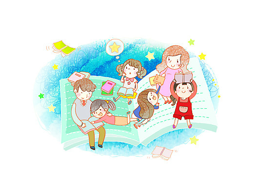 전신 PSD 여자 남자 딸 행복 별 어린이 일러스트 가정 가족 상상 엄마 함께함 웃음 사람 앉기 소녀 여러명 성인 책 부모 독서 화목 펼침 자녀 아빠 다자녀 다자녀가족 국내일러스트 자연요소 감정 다수 컨셉 관계 모션 표정 파일형식