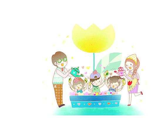전신 PSD 식물 여자 남자 꽃 딸 행복 화분 아들 어린이 일러스트 가정 가족 엄마 함께함 서기 웃음 사람 소녀 소년 여러명 성인 부모 화목 물뿌리개 튤립 자녀 하트 아빠 원예 다자녀 다자녀가족 국내일러스트 모양 감정 다수 컨셉 관계 모션 표정 취미 파일형식