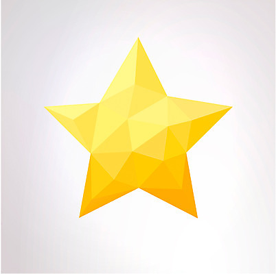 아이콘 별 컬러 백그라운드 무늬 패턴 입체아이콘 사람없음 노란색 삼각형 입체 2D아이콘 AI파일 자연요소 도형 파일형식 벡터