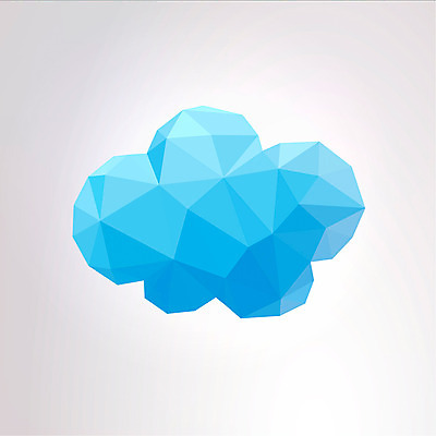 구름 아이콘 백그라운드 무늬 패턴 날씨 입체아이콘 사람없음 삼각형 입체 2D아이콘 AI파일 자연요소 도형 파일형식 벡터