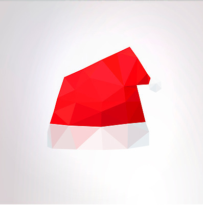 아이콘 모자 백그라운드 크리스마스 무늬 패턴 산타모자 입체아이콘 사람없음 삼각형 입체 오브젝트 2D아이콘 AI파일 도형 모자_잡화 잡화 기념일 파일형식 벡터