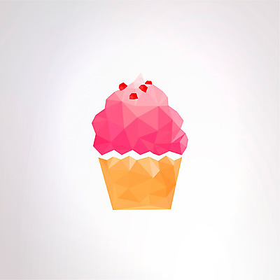 아이콘 빵 백그라운드 무늬 패턴 디저트 입체아이콘 사람없음 케이크 삼각형 컵케이크 입체 2D아이콘 AI파일 도형 음식 파일형식 벡터