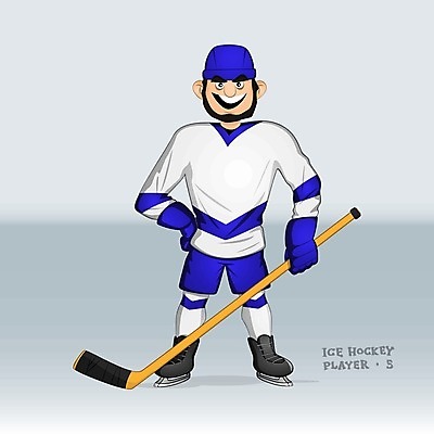EPS 해외이미지 백인 직업 캐릭터 남자 스포츠 장갑 유니폼 겨울 일러스트 바지 놀이 수염 서기 사람 소년 파란색 얼음 경쟁 경기장 장비 추위 스케이트 게임 흰색 막대기 헬멧 만화 그림 하키 고립 운동가 저지 챔피언 퍽 플레이어 해외202004 해외일러스트 일러캐릭터 자연요소 서양인 잡화 옷 계절 어린이 스포츠용품 컬러 컨셉 스포츠시설 모션 하의 구기 보호장비 하키용품 파일형식 벡터 이미지허브