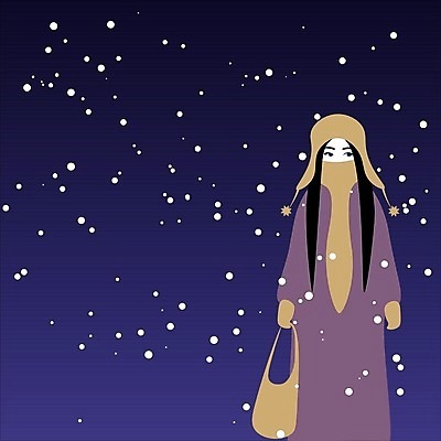 EPS 해외이미지 옷 겨울 가방 일러스트 따뜻함 미술 야외 파란색 걷기 검은색 침묵 새벽 추위 코트 슬픔 야간 저녁 12월 만화 1월 2월 우울감 해외202004 해외일러스트 자연요소 잡화 계절 감정 컬러 모션 문화예술 소리 외투 날짜 파일형식 벡터 이미지허브