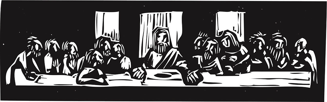 EPS 해외이미지 기독교 종교 크리스마스 일러스트 부활절 교회 와인 성경 저녁식사 예수 희생 목판화 해외202004 해외일러스트 기념일 종교용품 주류 식사 신_종교 파일형식 벡터 이미지허브