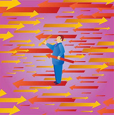 EPS 해외이미지 이동 컨셉 일러스트 비즈니스 화살 모임 가리킴 업무 비즈니스맨 시장 주식 수집 방향 심볼 분석 사인 속도 반대 충고 많음 해외202004 해외일러스트 남자 손짓 금융 작업 직장인 파일형식 벡터 이미지허브