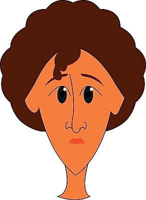EPS 해외이미지 모델 여자 백그라운드 일러스트 갈색머리 갈색 유행 검은색 흰색 가발 내추럴 고립 스타일 해외202004 해외일러스트 헤어스타일 컬러 사람 파일형식 벡터 이미지허브