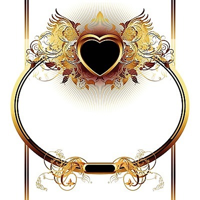 EPS 해외이미지 모양 배너 백그라운드 일러스트 프레임 사랑 장식 빨간색 라벨 힘 하트 화려 중세 황금 우아함 심볼 사인 복고 초대 빅토리아 증명서 해외202004 해외일러스트 감정 컬러 컨셉 역사 파일형식 벡터 이미지허브