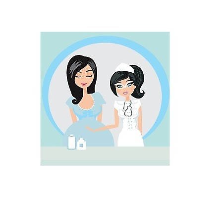EPS 해외이미지 클립아트 직업 여자 안경 일러스트 청진기 임신 간호사 의사 업무 만화 자르기 출산준비 해외202004 해외일러스트 잡화 의료기기 모션 사람 의료진 작업 출산 파일형식 벡터 의학 이미지허브