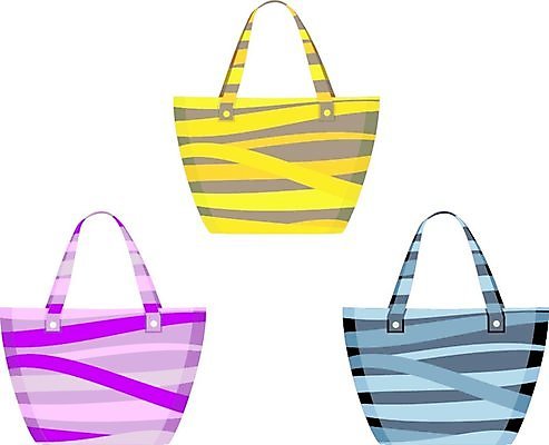 EPS 해외이미지 디자인 가방 일러스트 장신구 휴식 유행 화려 우아함 핸들 자르기 수집 오브젝트 고립 스트랩 스타일 해외202004 해외일러스트 잡화 컨셉 모션 파일형식 벡터 이미지허브