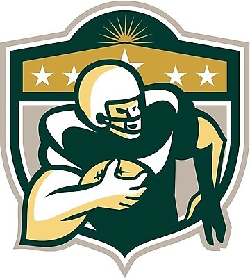 EPS 해외이미지 별 스포츠 일러스트 공 그래픽 럭비 미식축구 축구 수화기 복고 고립 쿼터백 해외202004 해외일러스트 자연요소 구기 전화기 파일형식 벡터 이미지허브