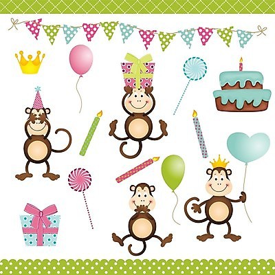 EPS 해외이미지 클립아트 행복 일러스트 휴가 선물 그래픽 장식 파티 케이크 놀람 원숭이 축하 생일 달콤 만화 고립 해외202004 해외일러스트 기념일 감정 컨셉 포유류 디저트 표정 이벤트 맛 파일형식 벡터 이미지허브