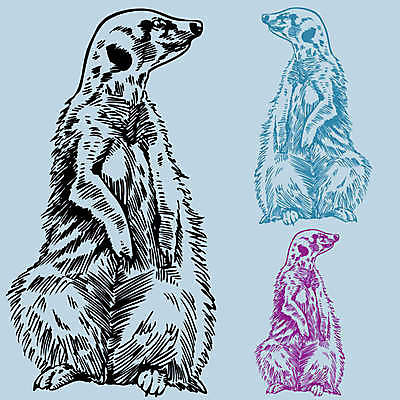 EPS 해외이미지 클립아트 동물 야생동물 백그라운드 일러스트 아프리카 동물원 미술 검은색 사막 흰색 미어캣 칼라하리 해외202004 해외일러스트 나라 컬러 문화예술 파일형식 벡터 이미지허브