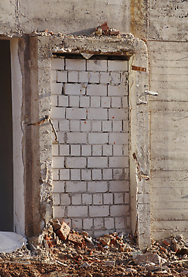 포토 JPG 해외이미지 벽 벽돌 주택 독일 사람없음 건물 파편 폐허 콘크리트 파멸 해외202004 해외포토 건축물 유럽 컨셉 파일형식 소멸 이미지허브