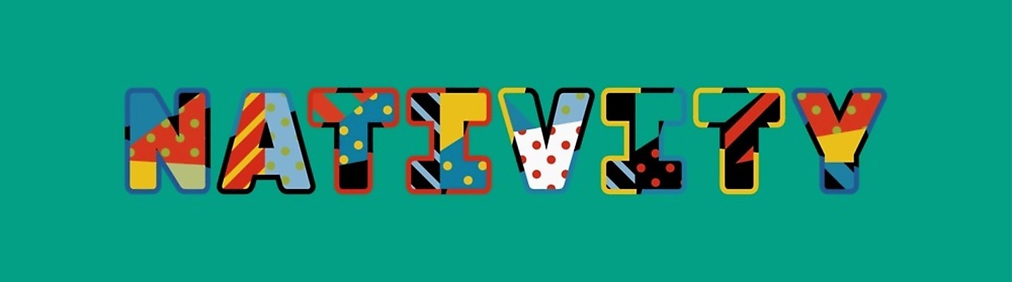 EPS 해외이미지 컨셉 크리스마스 일러스트 아이디어 창조 미술 타이포그라피 단어 출산 예수 요셉 처음 테마 해외202004 해외일러스트 문자 기념일 기독교 문화예술 신 파일형식 벡터 종교 이벤트 이미지허브