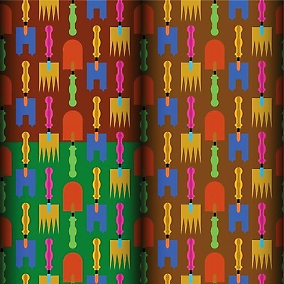 EPS 해외이미지 모양 디자인 백그라운드 패턴 일러스트 벽지 추상 그래픽 장식 컬러풀 공구 직물 해외202004 해외일러스트 컬러 무늬 도구 파일형식 벡터 이미지허브