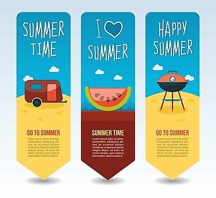 EPS 해외이미지 배너 세로배너 일러스트 수박 사람없음 파란색 노란색 하트 바베큐그릴 수박조각 캠핑트레일러 배너세트 해외202004 해외일러스트 모양 컬러 조각 과일 세로 세트 캠핑 그릴 바비큐 트레일러 파일형식 벡터 이미지허브