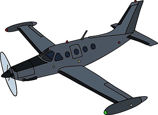 EPS 해외이미지 일러스트 비행기 사람없음 검은색 프로펠러 해외202004 해외일러스트 컬러 항공교통 대중교통 파일형식 벡터 이미지허브