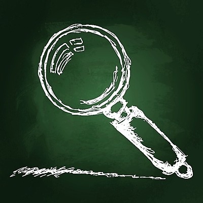 EPS 해외이미지 손 디자인 응시 선 일러스트 유리 돋보기 미술 그래픽 흰색 확대 낙서 스케치 검색 그림 발견 그런지 해외202004 해외일러스트 시선 컬러 재질 문화예술 신체부위 파일형식 벡터 이미지허브