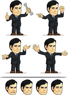 EPS 해외이미지 직업 남자 행복 물결 포즈 일러스트 비즈니스 성공 손바닥 사람 정장 소년 성인 검은색 주먹 가리킴 표현 잡기 업무 비즈니스맨 자신감 만화 종업원 그림 긍정 경영 고립 마스코트 해외202004 해외일러스트 손 옷 감정 어린이 컬러 컨셉 모션 손짓 작업 직장인 파일형식 벡터 이미지허브