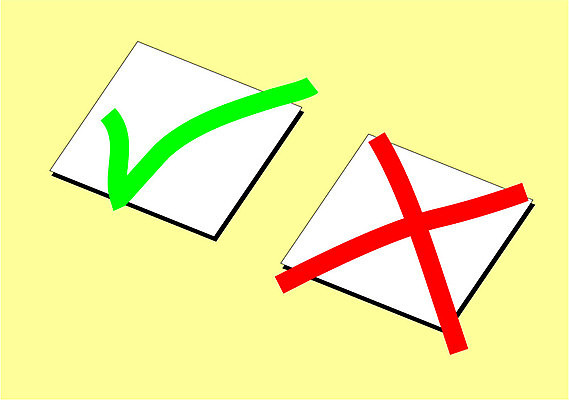 EPS 해외이미지 십자가 일러스트 선택 투표 선거 서식 해외202004 해외일러스트 컨셉 민주주의 파일형식 벡터 이미지허브