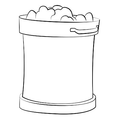 EPS 해외이미지 일러스트 바구니 환경 검은색 재활용 쓰레기통 흰색 오픈 캔 쓰레기 폐기물 컨테이너 청소 버리기 가득함 심볼 심플 윤곽 먼지 재활용품 낭비 고립 픽업 해외202004 해외일러스트 산업 컬러 컨셉 모션 친환경 파일형식 벡터 이미지허브