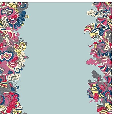 EPS 해외이미지 파도 백그라운드 패턴 일러스트 벽지 추상 미술 장식 흐름 화려 얽힘 낙서 그림 질감 윤곽 펑키 손그림 공상 핸드메이드 해외202004 해외일러스트 바다 컨셉 무늬 문화예술 파일형식 벡터 이미지허브