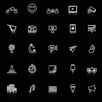 EPS 해외이미지 인터넷 일러스트 대화 컴퓨터 픽토그램 공책 자료 장비 업무 작업실 플랫 심볼 사인 공유 소셜미디어 프로젝트 해외202004 해외일러스트 문구용품 말하기 전자제품 작업 파일형식 벡터 이미지허브