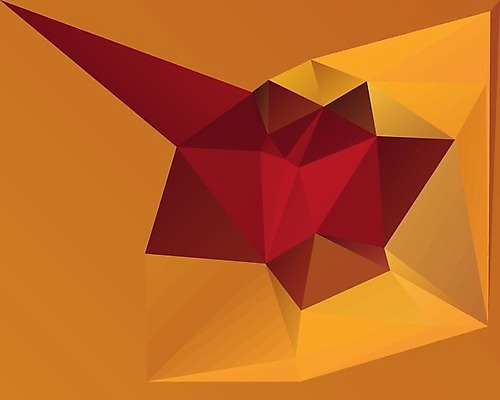 EPS 해외이미지 백그라운드 일러스트 추상 사람없음 그래픽 주황색 기하학 지오메트릭 해외202004 해외일러스트 컬러 무늬 파일형식 벡터 이미지허브