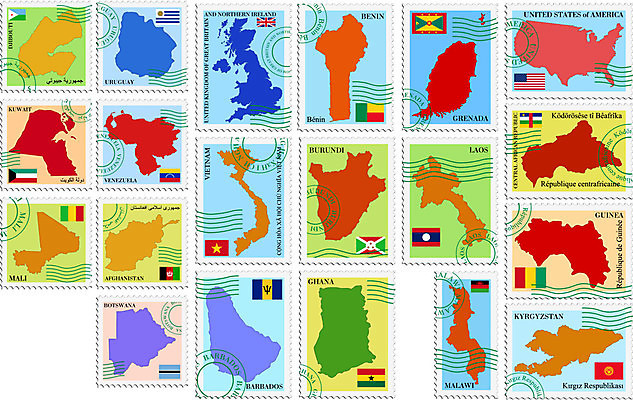 EPS 해외이미지 지도 일러스트 영국 미술 미국 깃발 베트남 라오스 우표 가나 말라위 말리 베네수엘라 보츠와나 아프가니스탄 우루과이 쿠웨이트 키르기스스탄 해외202004 해외일러스트 유럽 아시아 북아메리카 중동 문화예술 동남아시아 남아메리카 중앙아시아 파일형식 벡터 서아프리카 이미지허브