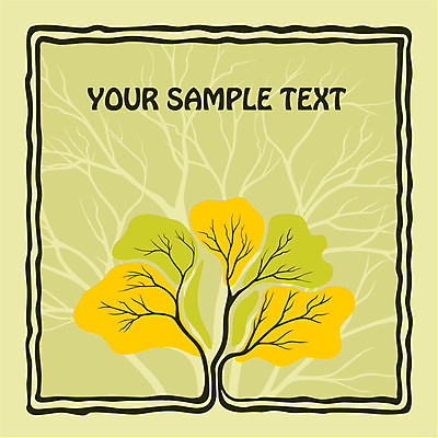 EPS 해외이미지 나무 백그라운드 일러스트 사각프레임 타이포그라피 사람없음 연두색 빈티지 프레임일러스트 해외202004 해외일러스트 식물 문자 컨셉 프레임 초록색 사각형 파일형식 벡터 이미지허브