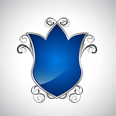EPS 해외이미지 모양 디자인 일러스트 왕관 프레임 경비 안전 장식 파란색 금속 수확 소용돌이 클래식 보호 심볼 사인 복고 방패 해외202004 해외일러스트 컬러 컨셉 농업 재질 회오리 파일형식 벡터 이미지허브