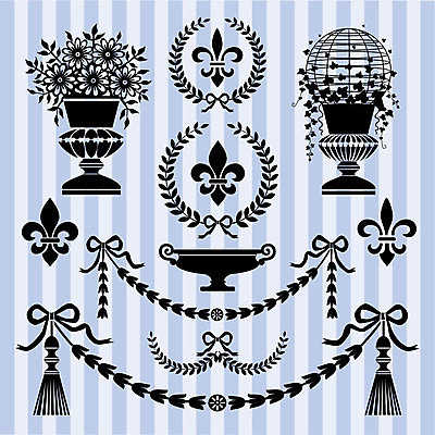 EPS 해외이미지 디자인 배너 실루엣 꽃무늬 곡선 일러스트 그래픽 장식 세트 검은색 수확 골동품 화려 모서리 심볼 사인 비네팅 바로크 빅토리아 엘리먼트 해외202004 해외일러스트 꽃 선 컬러 컨셉 무늬 농업 촬영기법 파일형식 벡터 이미지허브