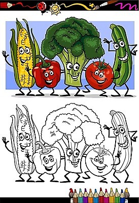 EPS 해외이미지 템플릿 캐릭터 디자인 행복 음식 다이어트 토마토 채소 과일 일러스트 동화 오이 흑백 건강 옥수수 그래픽 책 빨간색 초록색 친구 세트 노란색 검은색 우정 게임 흰색 신선 그룹 유머 어플리케이션 브로콜리 만화 수집 오브젝트 그림 코믹 페이지 후추 색칠공부 숙성 주키니 채식주의자 해외202004 해외일러스트 일러캐릭터 감정 컬러 관계 놀이 곡류 촬영기법 학습 색칠 향신료 채식 파일형식 벡터 이미지허브
