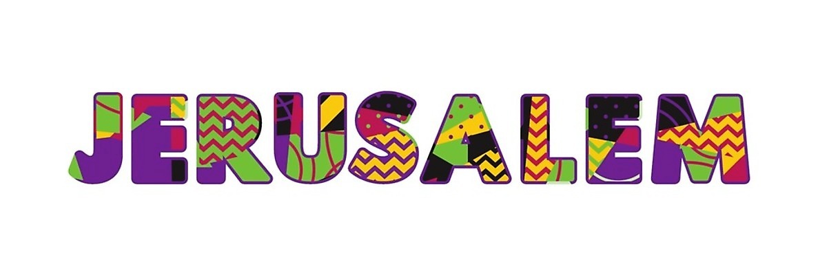 EPS 해외이미지 기독교 종교 컨셉 일러스트 아이디어 미술 타이포그라피 단어 성경 이슬람교 예루살렘 유태교 테마 해외202004 해외일러스트 문자 종교용품 문화예술 이스라엘 파일형식 벡터 이미지허브