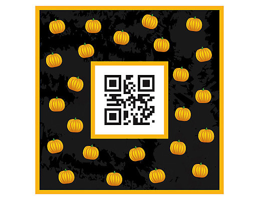 EPS 해외이미지 백그라운드 오렌지 일러스트 휴가 프레임 검은색 할로윈 엽서 해외202004 해외일러스트 컬러 과일 편지 파일형식 벡터 이미지허브