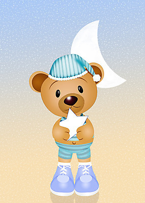 포토 JPG 해외이미지 동물 별 일러스트 곰 사람없음 곰인형 꿈 달 아기 잠 야간 만화 해외202004 해외포토 자연요소 인형 포유류 사람 파일형식 이미지허브