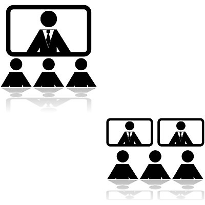 EPS 해외이미지 모델 템플릿 디자인 교육 컨셉 일러스트 비즈니스 통신 거리 아이디어 말하기 대화 경사 그래픽 사무실 반사 모니터 검은색 텔레비전 방 듣기 흰색 네트워크 그룹 만화 심볼 사인 그림 멀리 해외202004 해외일러스트 컬러 모션 전자제품 컴퓨터 파일형식 벡터 이미지허브