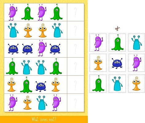 EPS 해외이미지 어린이교육 교육 일러스트 미술 사람없음 외계인 그림 유아교육 은하계 학습지 해외202004 해외일러스트 문화예술 교재 미확인물체 파일형식 벡터 이미지허브