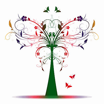 EPS 해외이미지 나무 식물 디자인 계절 꽃 실루엣 분홍색 나비 백그라운드 잎 꽃무늬 패턴 일러스트 자연 추상 미술 장식 빨간색 초록색 파란색 컬러풀 노란색 유행 성장 소용돌이 나뭇가지 심볼 질감 나무껍질 해외202004 해외일러스트 컬러 곤충 무늬 문화예술 촬영기법 회오리 껍질 생태계 파일형식 벡터 이미지허브