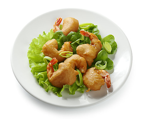 포토 JPG 해외이미지 접시 클리핑패스 음식 새우 사람없음 초록색 식사 저녁식사 튀김 흰색 신선 상추 해산물 깨 부추 고립 해외202004 해외포토 식기 컬러 채소 식재료 갑각류 조미료 파일형식 이미지허브