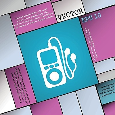 EPS 해외이미지 디자인 음악 이어폰 백그라운드 일러스트 노래 놀이 모바일 전자제품 디지털 헤드폰 소리 장비 MP3 휴대용 오디오 스테레오 동영상 멀티미디어 미니 플레이어 해외202004 해외일러스트 음향기기 문화예술 오브젝트 파일형식 벡터 이미지허브