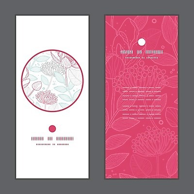 EPS 해외이미지 패턴 일러스트 프레임 세로 세트 공백 원형 신용카드 초대 해외202004 해외일러스트 도형 무늬 금융 파일형식 벡터 이미지허브