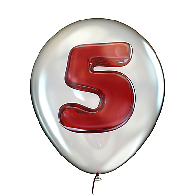 포토 JPG 해외이미지 사람없음 빨간색 숫자 3D 5 광택 풍선 해외202004 해외포토 문자 컬러 디지털합성 파일형식 이미지허브