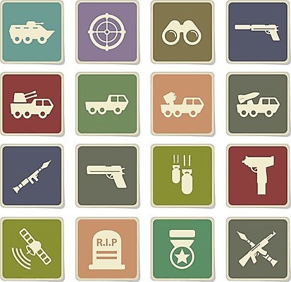 EPS 해외이미지 무기 일러스트 쌍안경 군인 권총 총 인공위성 목표 폭격 발사 폭탄 메달 묘사 전쟁 시력 육군 명예 자동 저격수 적 해외202004 해외일러스트 직업 컨셉 통신 군대 망원경 공격 폭발물 국군 상_상패 파일형식 벡터 이미지허브