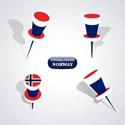 EPS 해외이미지 디자인 일러스트 노르웨이 그래픽 빨간색 파란색 세트 엄지손가락 흰색 깃발 압정 방향 심볼 사인 그림 애국심 엘리먼트 오리지널 전국 해외202004 해외일러스트 유럽 컬러 손가락 사무용품 파일형식 벡터 이미지허브