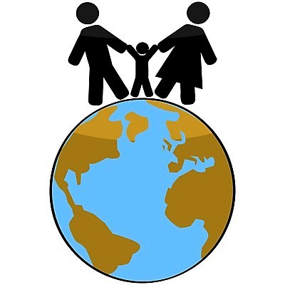 EPS 해외이미지 행복 지구 어린이 컨셉 일러스트 가족 자연 아이디어 함께함 사람 소년 그래픽 글로벌 환경 행성 그룹 만화 그림 주목 해외202004 해외일러스트 남자 감정 관계 우주 생태계 파일형식 벡터 이미지허브