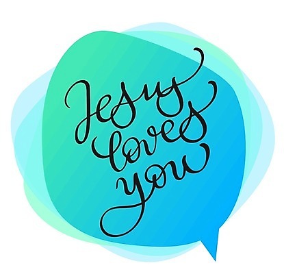 EPS 해외이미지 디자인 계절 포스터 일러스트 캘리그라피 텍스트 수채화 타이포그라피 사람없음 초록색 단어 흰색 예수 사인 그림 엘리먼트 레터링 해외202004 해외일러스트 문자 컬러 신_종교 파일형식 벡터 이미지허브